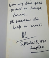 Terroris 'n Ooggetuieverslag AIJ Venter (Signed and Inscribed)