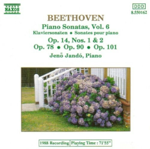 Beethoven, Jeno Jando - Piano Sonatas, Vol. 6: Op. 14 Nos. 1 & 2 * Op. 78 * Op.90 * Op. 101