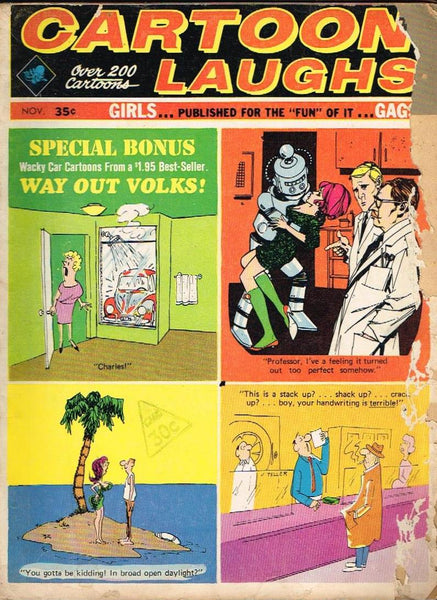 Cartoon Laughs Vol 7 No 6 November 1968