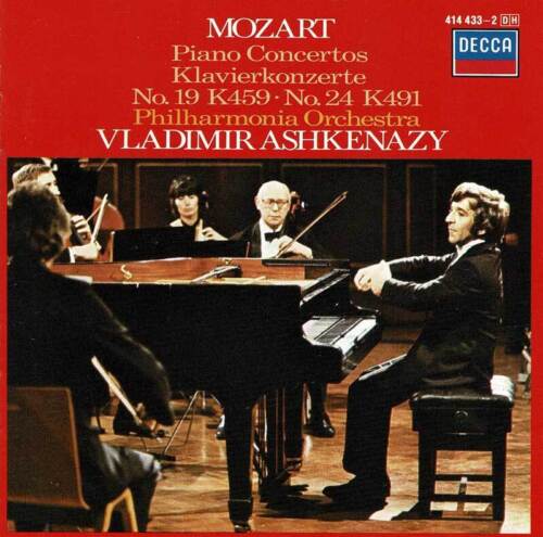 Mozart - Vladimir Ashkenazy - Philharmonia Orchestra - Piano Concertos = Klavierkonzerte No. 19 K459 * No. 24 K491
