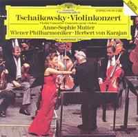 Tschaikowsky - Anne-Sophie Mutter, Wiener Philharmoniker, Herbert von Karajan - Violinkonzert = Violin Concerto = Concerto Pour Violon
