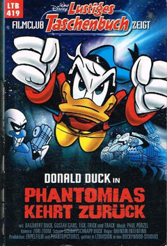 German Disney Donald Duck in Phantomias Kehrt Zuruck LTB 419