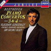 Beethoven, Vladimir Ashkenazy, Georg Solti, The Chicago Symphony Orchestra - Piano Concertos 3 & 4