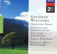 Williams - Marriner, Boult, Wordsworth - Orchestral Works. Fantasia On Greensleeves / The Lark Ascending / Tallis Fantasia