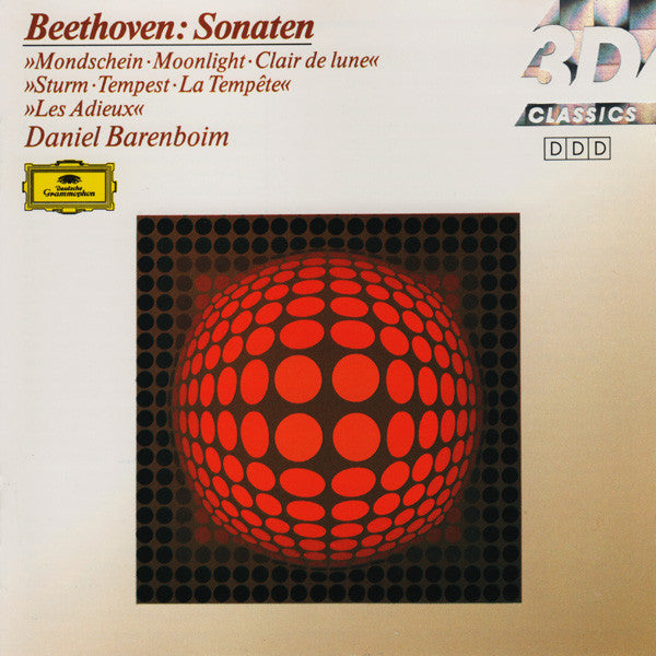 Beethoven, Daniel Barenboim - Sonatas Nos.14, 17, 26