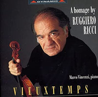 Ruggiero Ricci, Marco Vincenzi - A Homage By Ruggiero Ricci To Henry Vieuxtemps