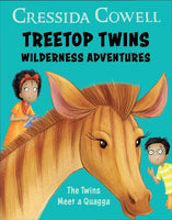 Cressida Cowell Treetop twins wilderness adventures The twins meet a quagga