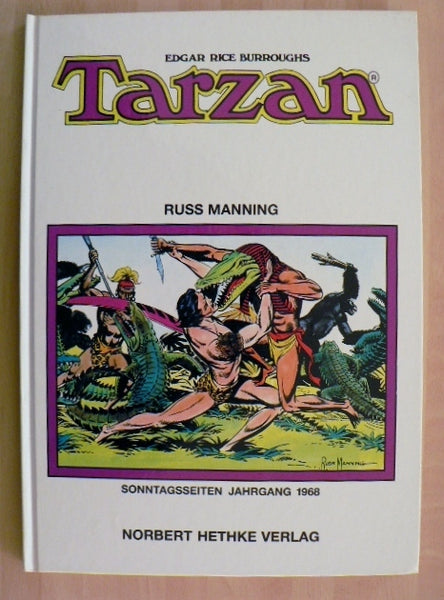 1968 Norbert Hethke verlag Russ Manning Tarzan