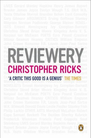 Reviewery Christopher Ricks