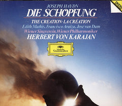 Haydn, Wiener Philharmoniker, Herbert von Karajan, Wiener Singverein, Edith Mathis, Francisco Araiza, Jose van Dam - Die Schopfung